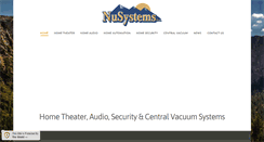 Desktop Screenshot of nusystems.com